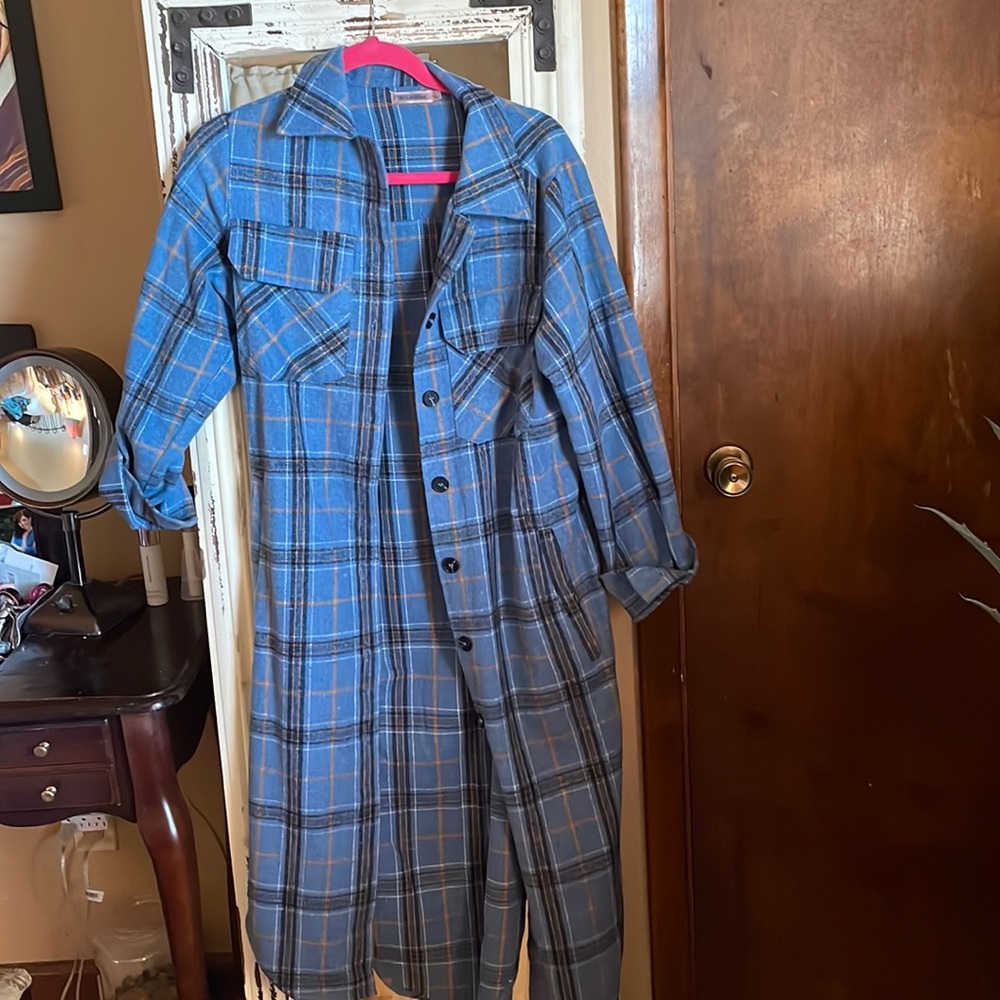 Flannel Shacket/coat